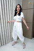 WHITE DRAW STRING COORD SET